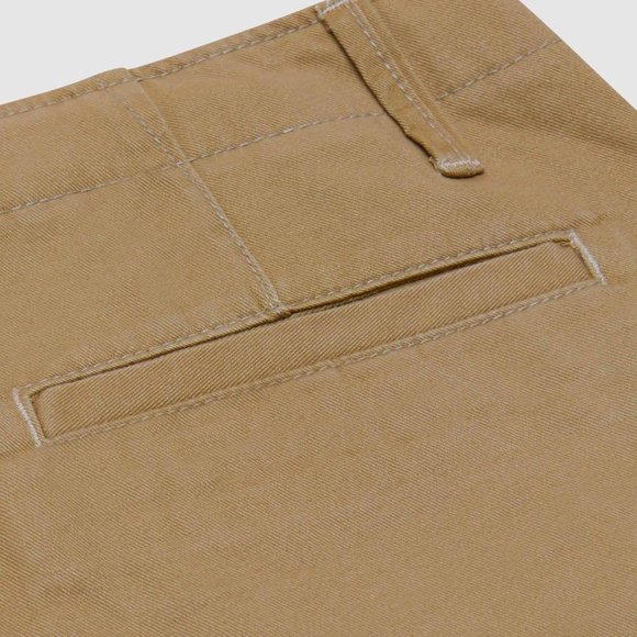 OLGYN Men’s Regular Fit Khaki Chino Shorts - Picture 5 of 6